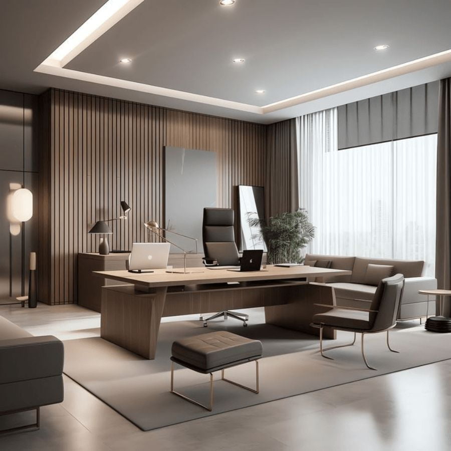 Khám phá những mẫu thiết kế văn phòng công ty mới nhất 8 1 1