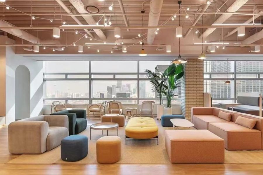 Khám phá các mẫu thiết kế văn phòng đẹp, hiện đại 17 Co-working space