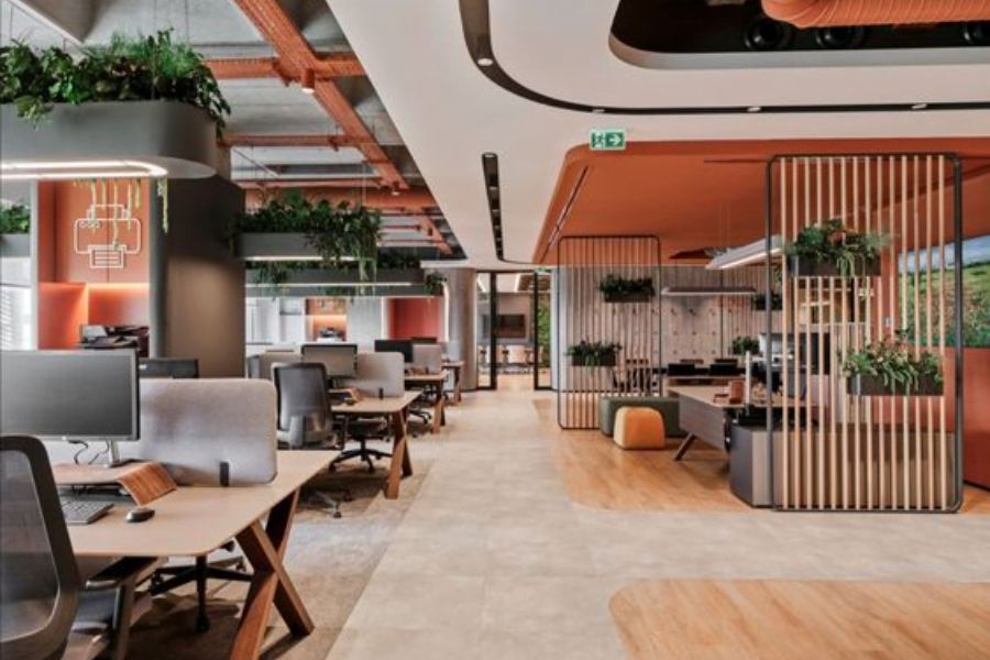 Khám phá các mẫu thiết kế văn phòng đẹp, hiện đại 18 Co-working space
