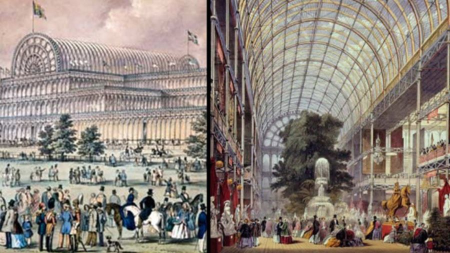 Xu hướng thiết kế nội thất hiện đại 3 Cung Thủy tinh Crystal palace tại London nước Anh