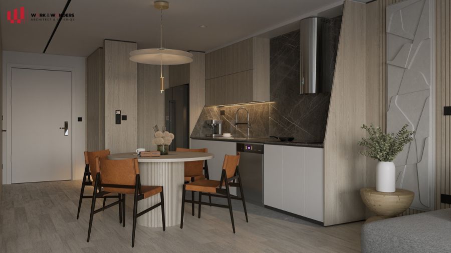 Thiết kế nội thất 3D chi tiết 