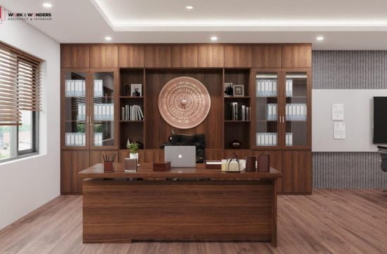Thiết kế phòng hiệu trưởng