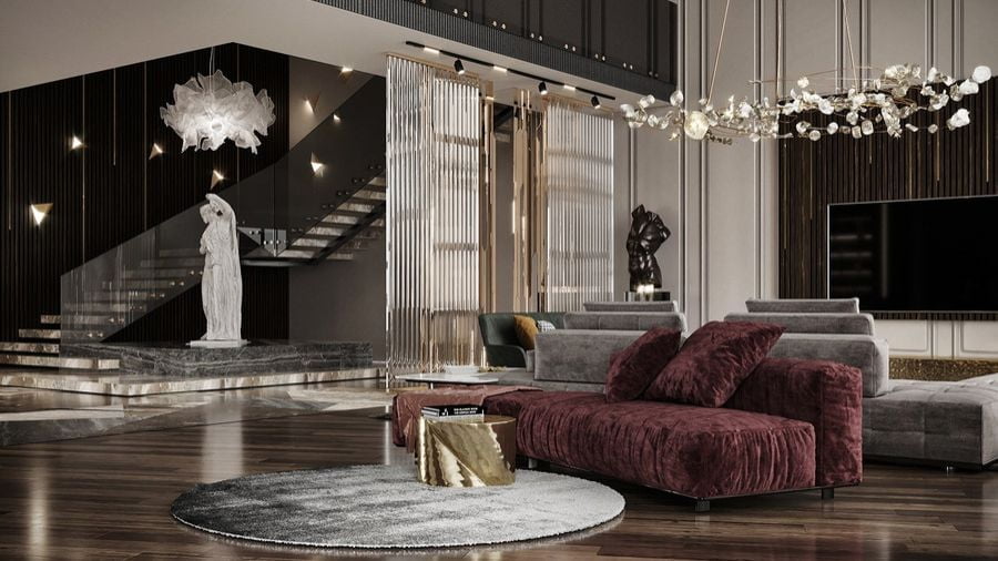 thiết kế nội thất Luxury
