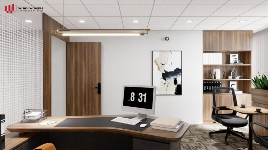 25+ Mẫu thiết kế nội thất đẹp, hiện đại 19 Thiết kế văn phòng đầy đủ tiện nghi, thẩm mỹ