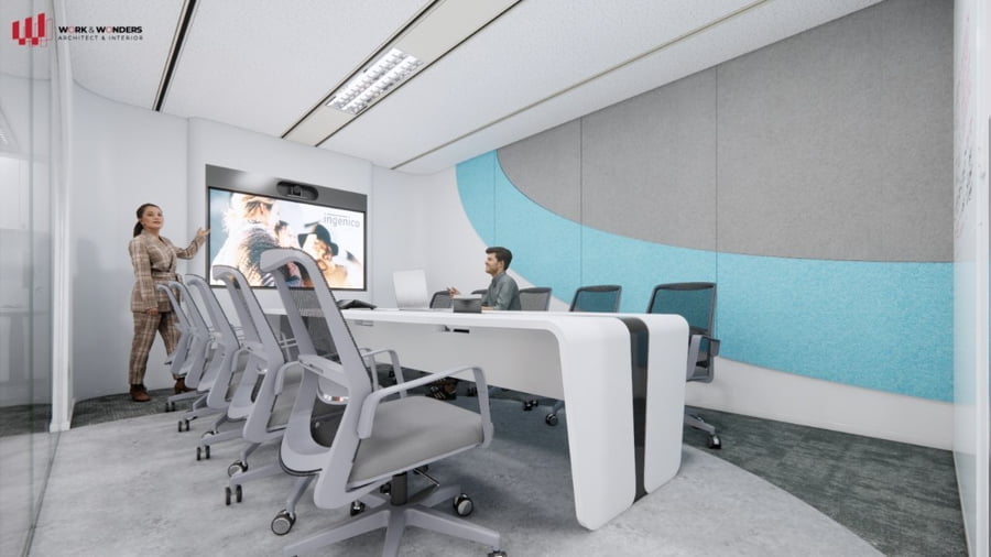 25+ Mẫu thiết kế nội thất đẹp, hiện đại 13 Phòng họp hiện đại