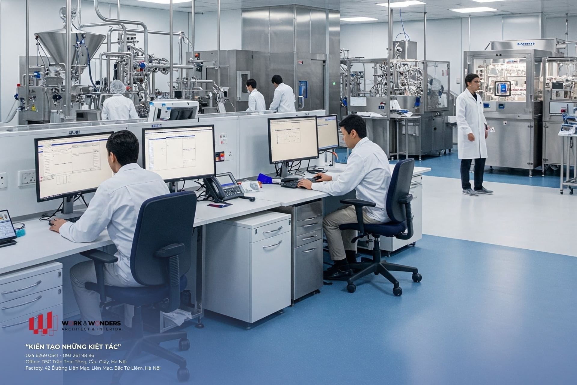Thiết kế nội thất văn phòng nhà máy chuẩn 3 tiêu chí 14 vật liệu nội thất văn phòng nhà máy theo lĩnh vực