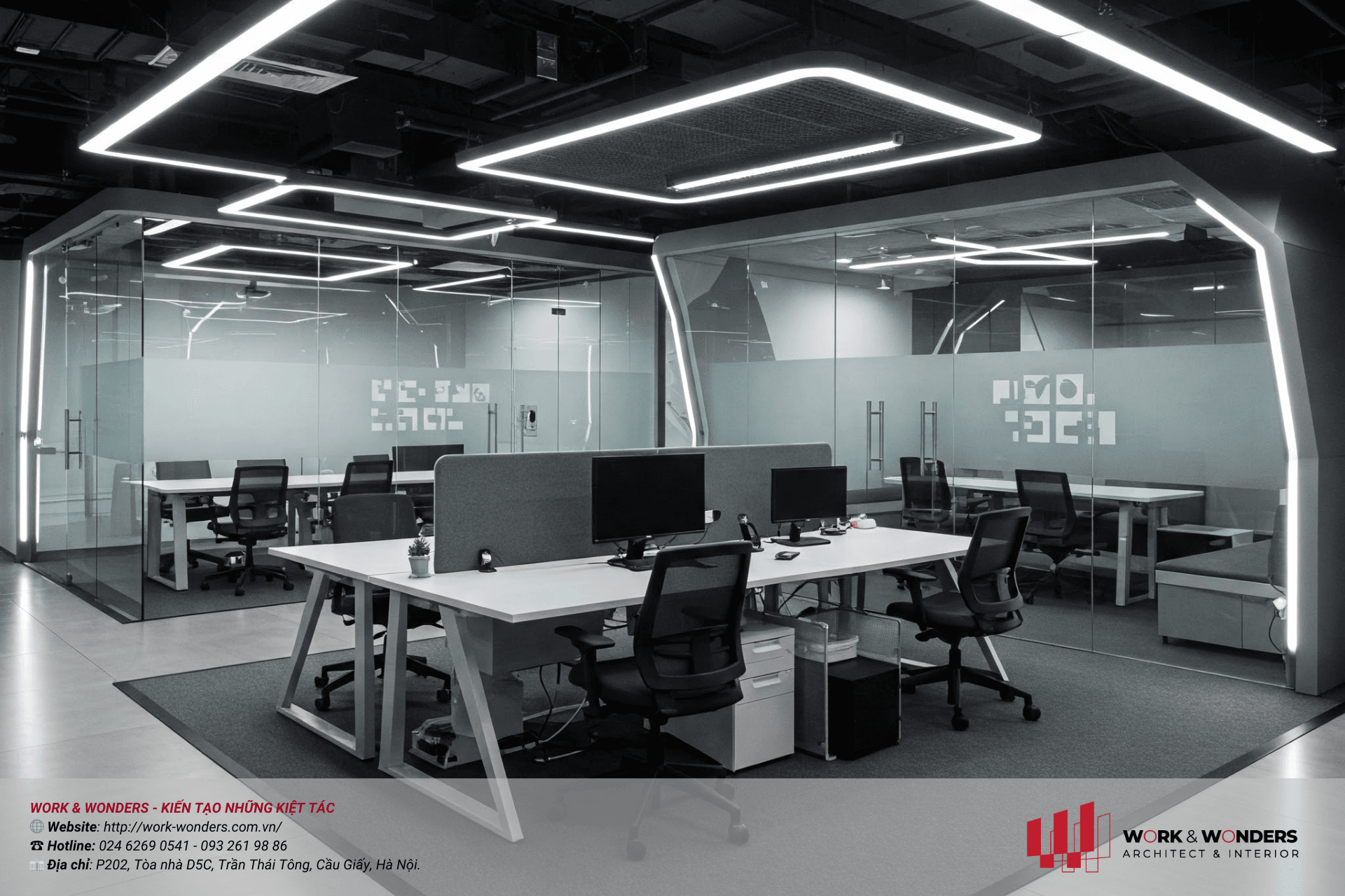 Mẫu nội thất văn phòng chuyên nghiệp 2025: Xu hướng "Signature Design" cho doanh nghiệp muốn bứt phá 8 "Signature Design" trong nội thất văn phòng hiện đại