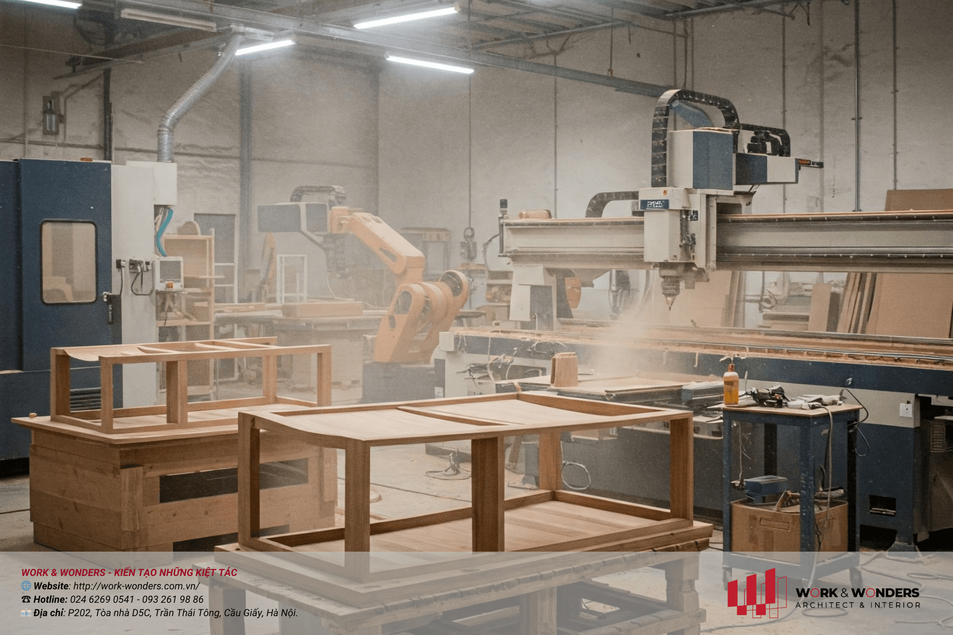 “Bespoke Furniture” từ Xưởng Nội Thất: 1 xu hướng đáng chú ý trong thiết kế nội thất cao cấp 8 Bespoke Furniture từ Xưởng nội thất -công nghệ sản xuất hiện đại