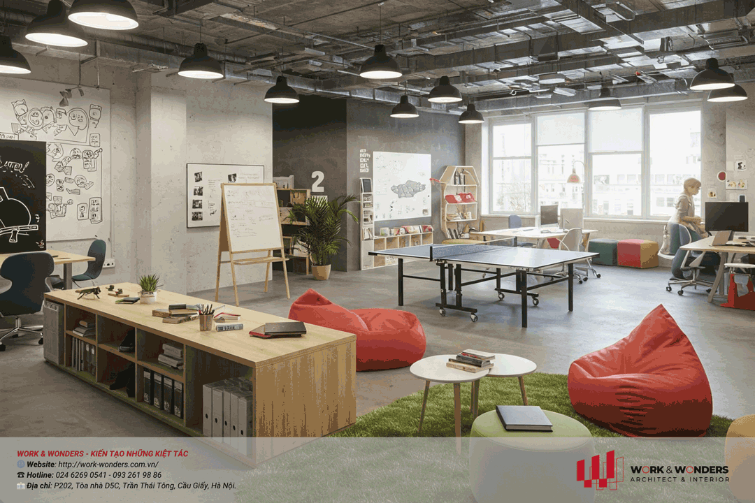 Mẫu nội thất văn phòng chuyên nghiệp 2025: Xu hướng "Signature Design" cho doanh nghiệp muốn bứt phá 13 Phong cách thiết kế nội thất văn phòng sáng tạo
