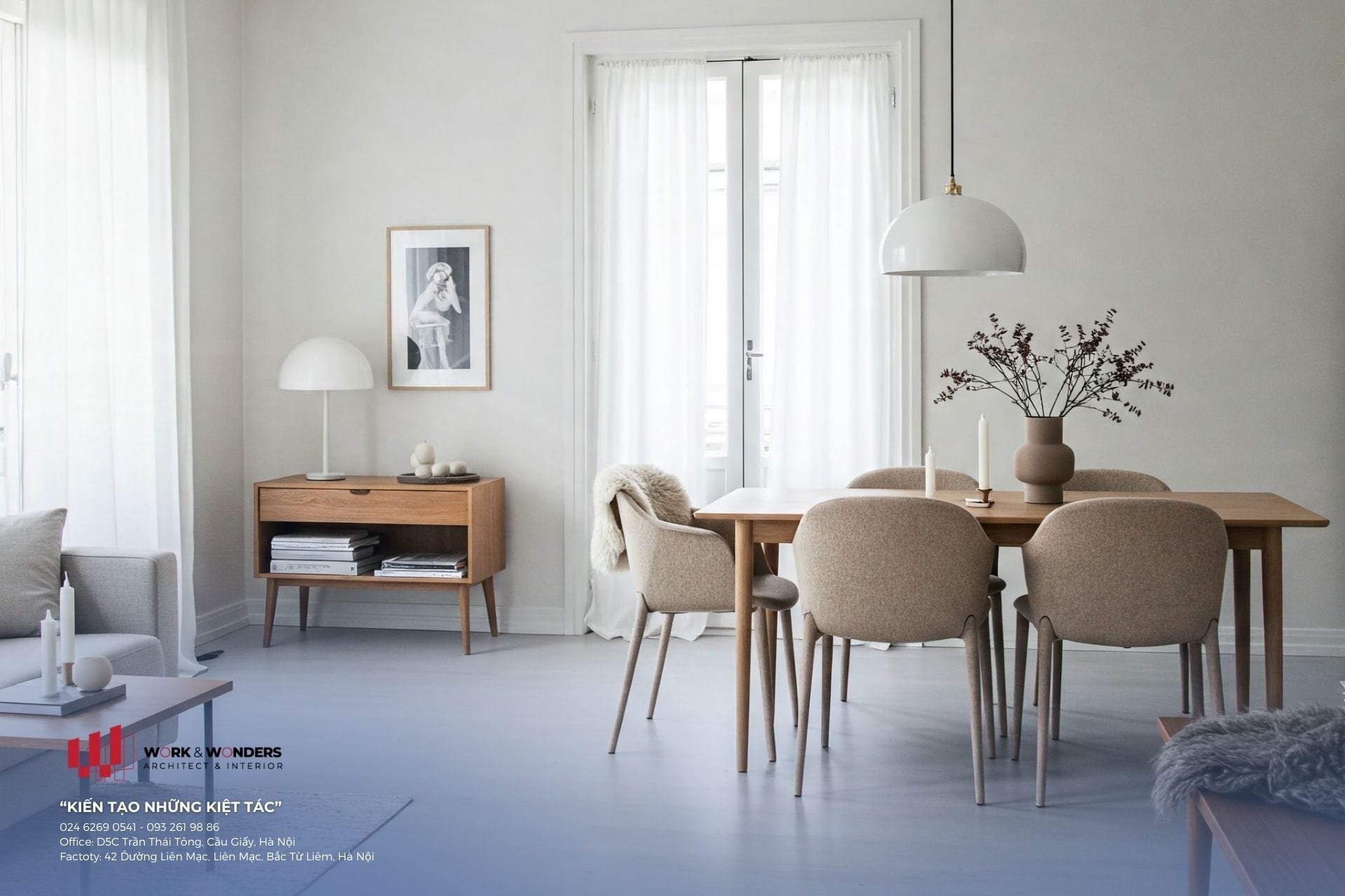 Thiết kế nội thất phong cách Bắc Âu Scandinavian