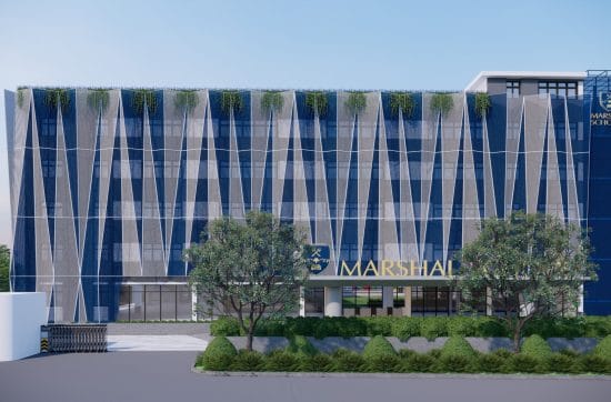 Thiết kế phối cảnh trường học quốc tế Marshall