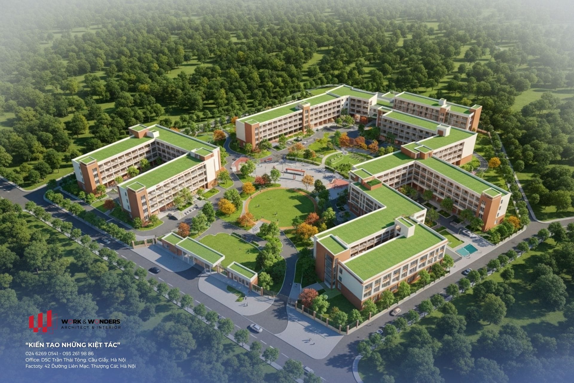 Thiết kế cảnh quan trường học: chỉ cần "1 cái cây đúng chỗ" 26 Thiết kế trường học lấy giáo dục làm trung tâm