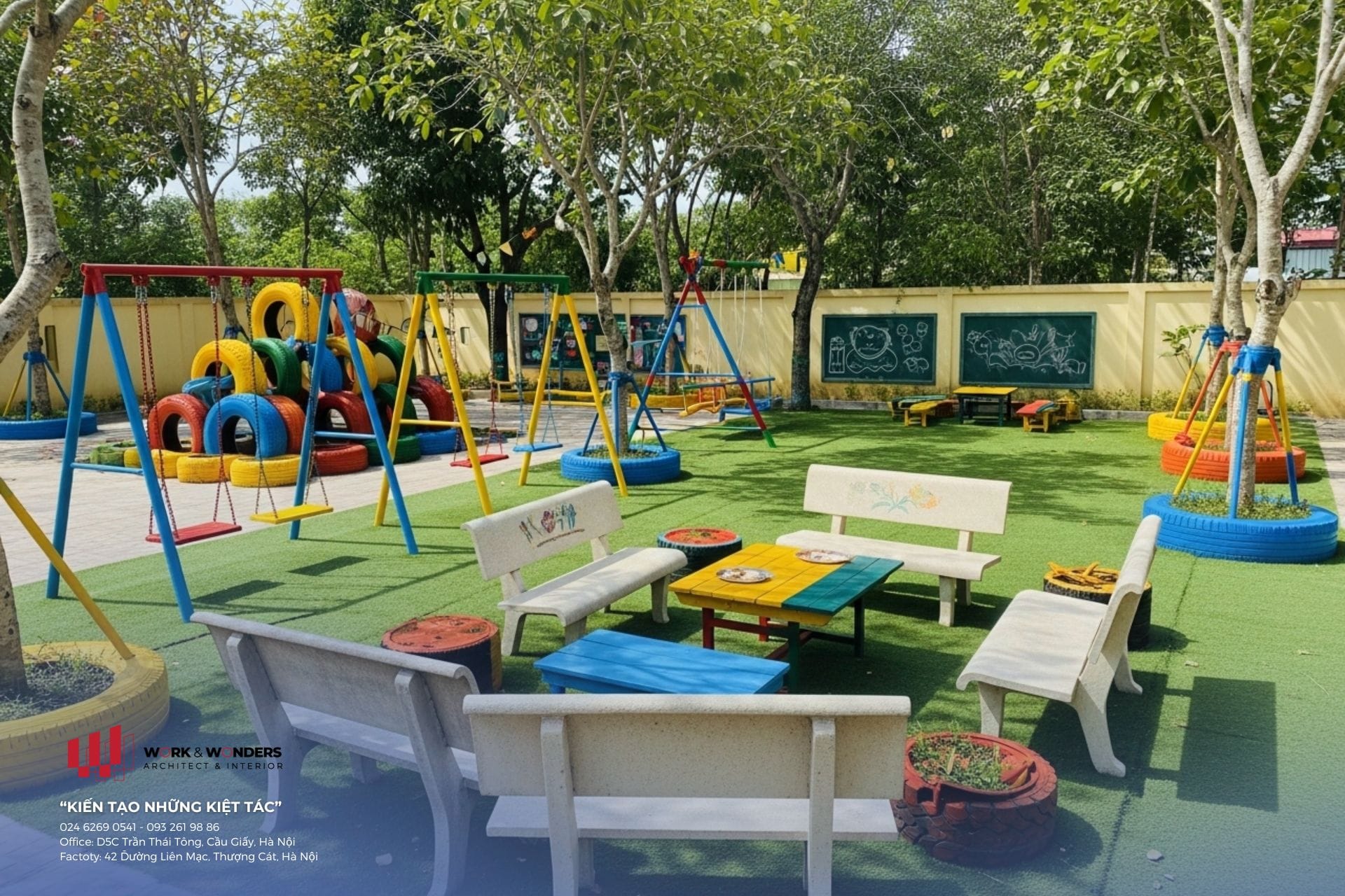 Thiết kế cảnh quan trường học: chỉ cần "1 cái cây đúng chỗ" 29 Thiết kế cảnh quan trường học theo tư duy sáng tạo & bền vững