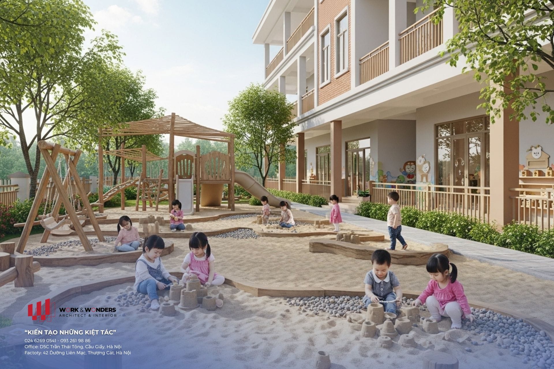Thiết kế cảnh quan trường học: chỉ cần "1 cái cây đúng chỗ" 4 Thiết kế trường học lấy người học làm trung tâm
