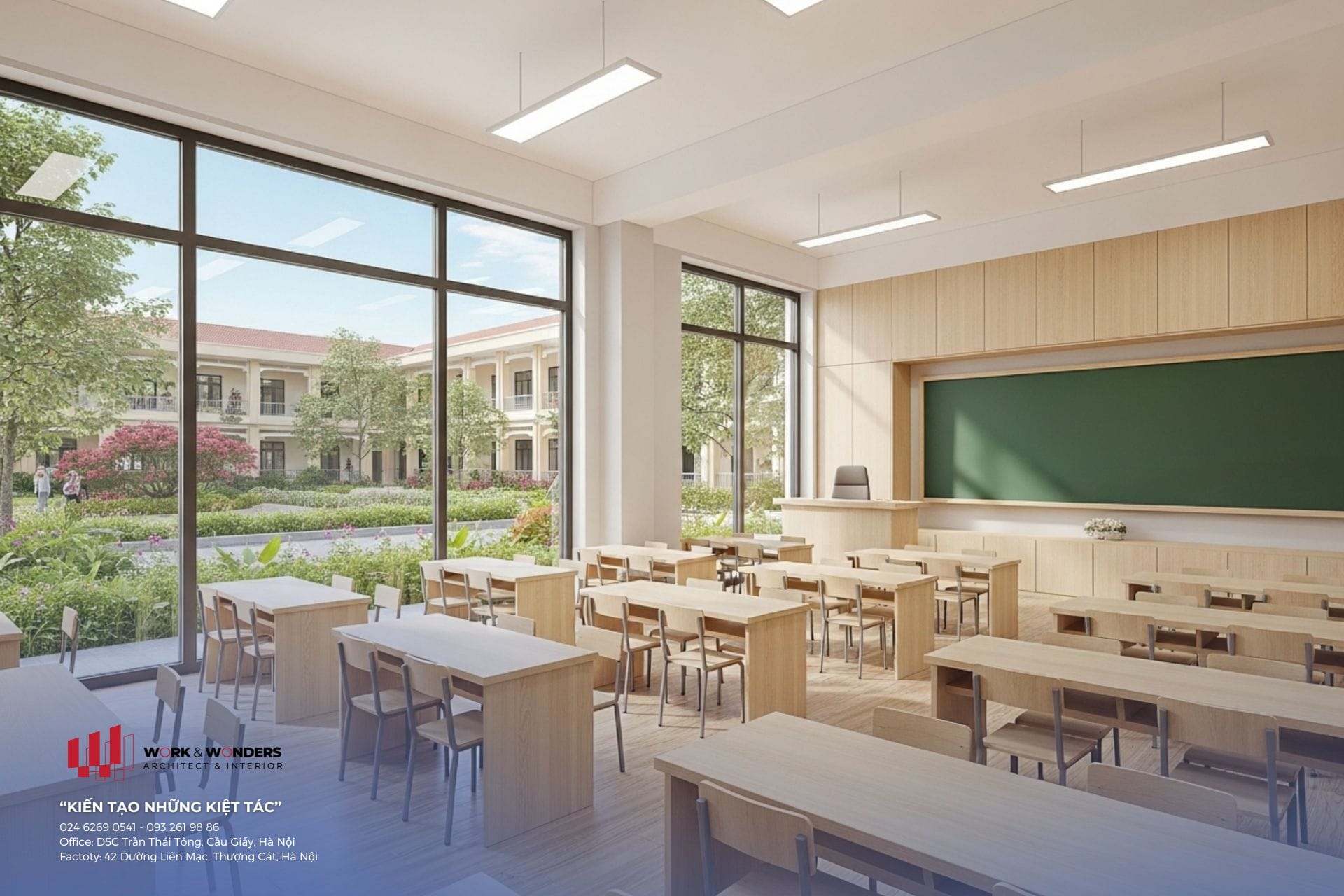 Thiết kế cảnh quan trường học: chỉ cần "1 cái cây đúng chỗ" 11 Thiết kế cảnh quan trường học: nuôi dưỡng năng lực thể chất & tinh thần