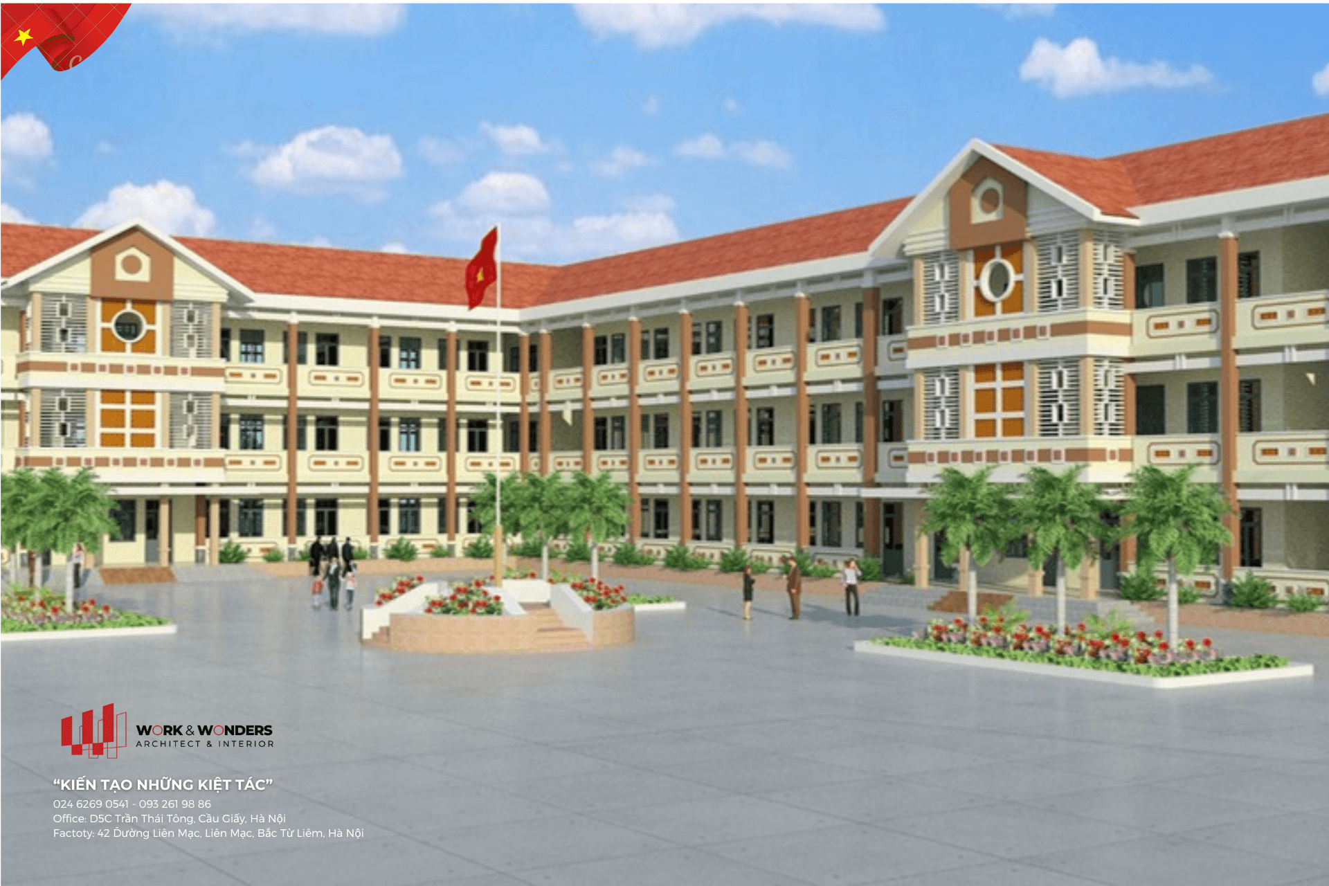 Những vật liệu và họa tiết mang bản sắc Việt không những tạo ấn tượng thị giác, hơn thế nữa chúng là những đại sứ truyền thông tinh tế
