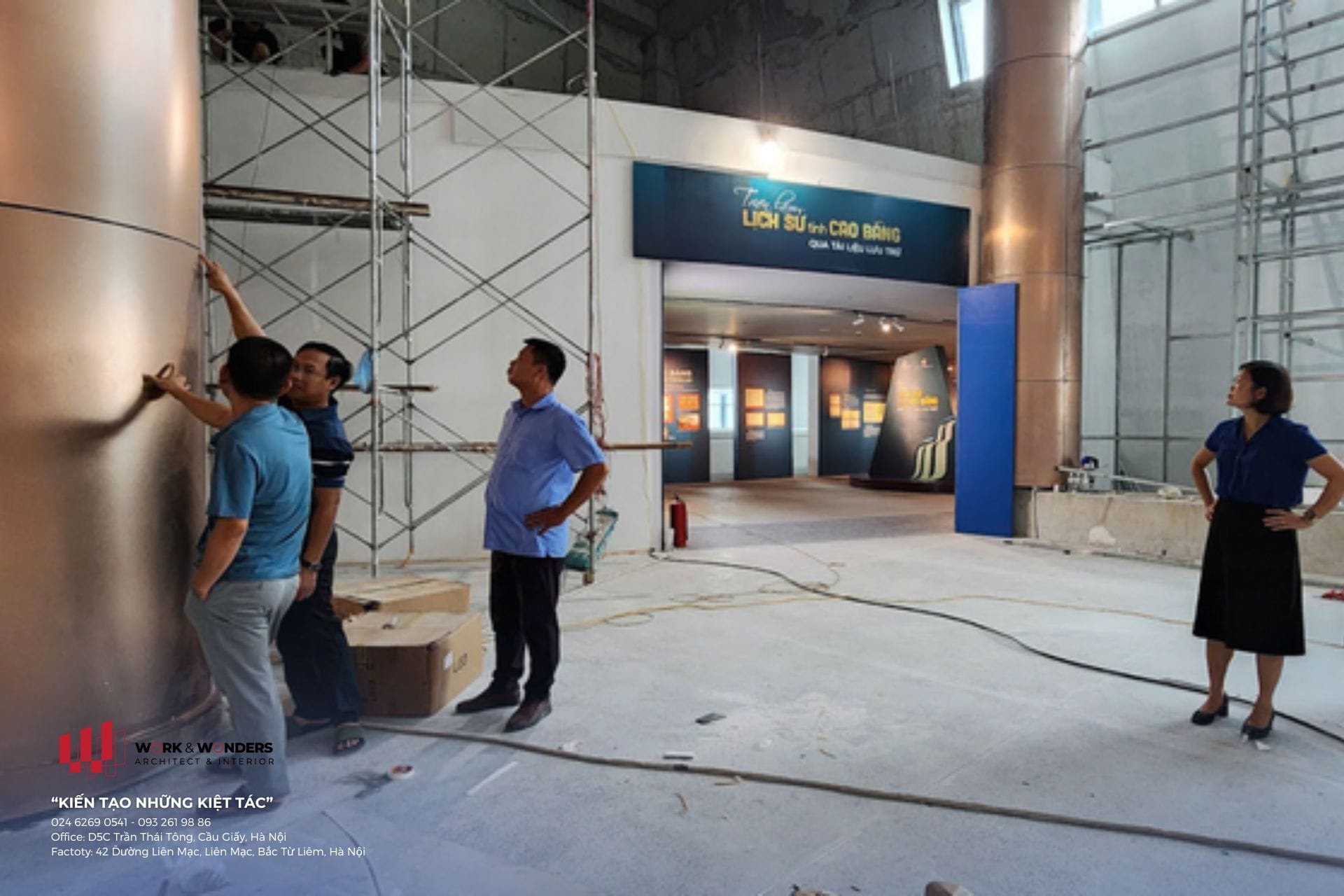 5 điểm tạo chuỗi giá trị sản xuất nội thất văn phòng: Từ nhà máy Work&Wonder đến công trình 7 Quản lý dự án nội thất tại công trình điều phối tiến độ và chất lượng