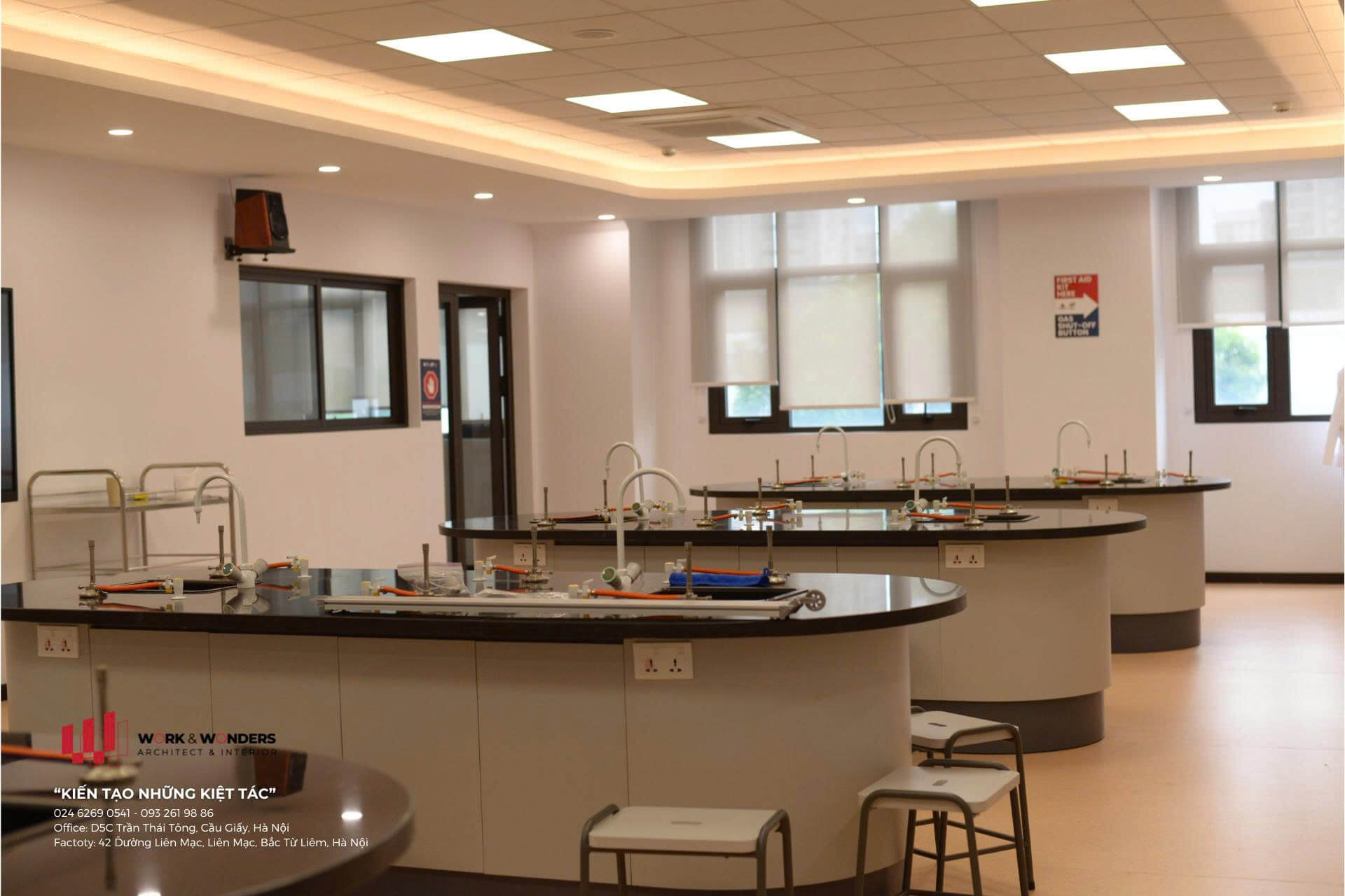 “5S” trong thiết kế trường học chuẩn quốc tế với Work & Wonders 13 Lớp học chuẩn quốc tế – nơi triết lý 5S được ứng dụng trong từng chi tiết.