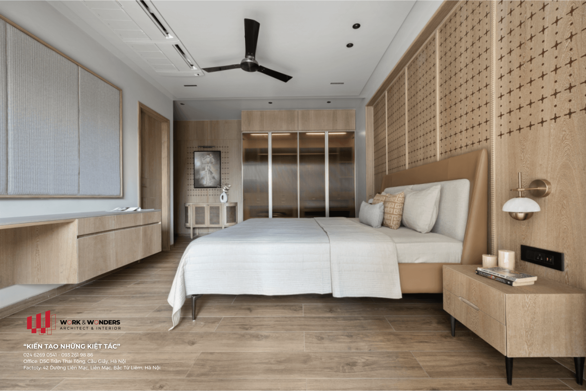 5 Vấn đề thường gặp khi thiết kế & thi công nội thất gỗ tại Việt Nam 6 Thiết kế nội thất gỗ tự nhiên với vật liệu gỗ sồi và óc chó tạo cảm giác sang trọng, tinh tế.