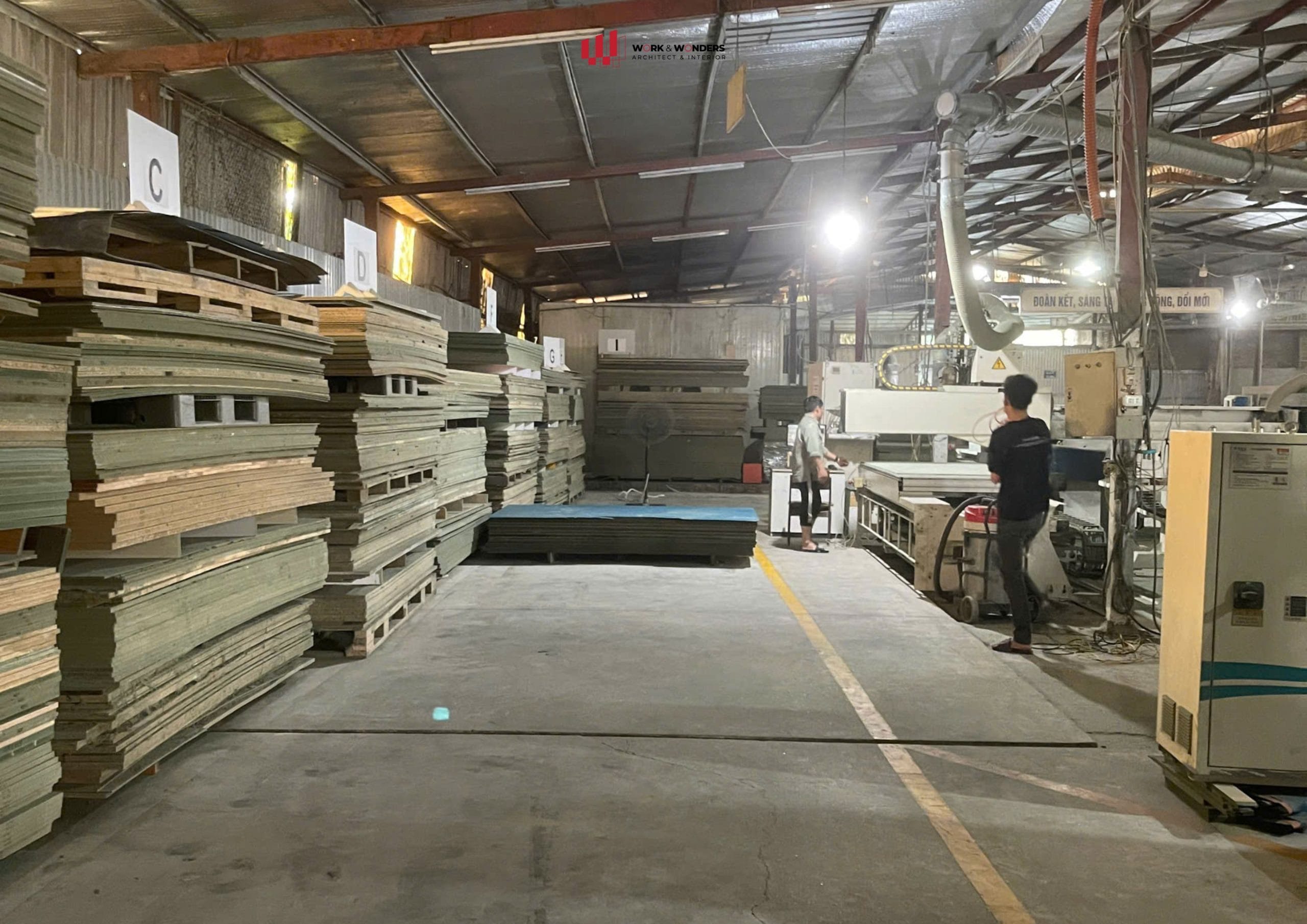 5S trong nhà máy gỗ nội thất Work & Wonders: Phương pháp quản lý sản xuất hiệu quả 3 5S hỗ trợ tổ chức sản xuất tại nhà máy gỗ Work & Wonders hiệu quả hơn