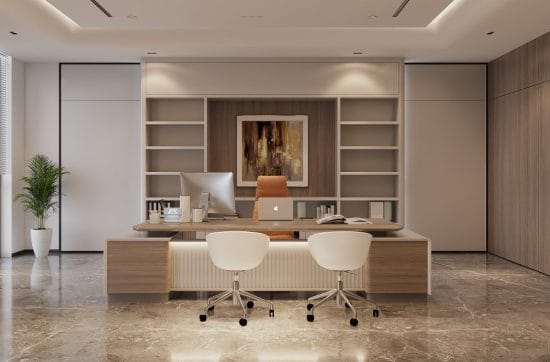 Thiết kế thi công nội thất văn phòng hạng A